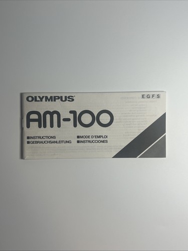 Olympus 100 - olympus, am-100
